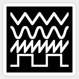 SYNTHESIZER WAVEFORMS #4 FATWAVES Magnet